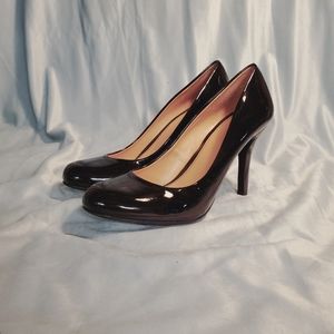 MT Black Patent Pumps